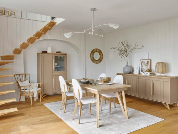 Salle à manger en bois massif ALVA