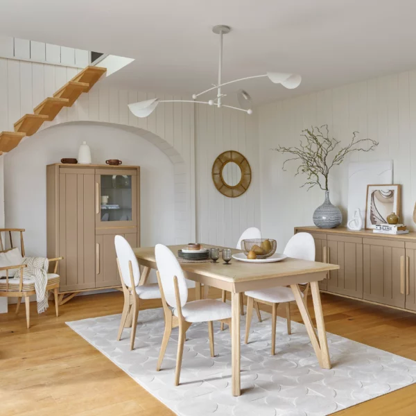 Salle à manger en bois massif ALVA